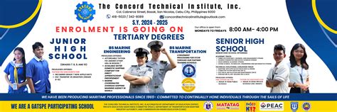 maritime schools in cebu|Concord Technical Institute Inc. .